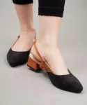 کفش جلوبسته رکاب دار زنانه کد 2264