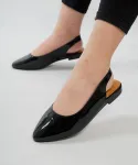 کفش عروسکی ورنی کد v25208