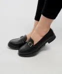 کفش کالج زنانه سگک دار کد 23659
