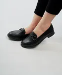 کفش کالجی زنانه یراق دار کد 23670