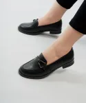 کفش کالجی زنانه یراق دار کد 23670