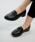 کفش کالجی زنانه یراق دار کد 23670