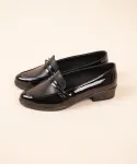 کفش کالج زنانه ورنی کد 23700
