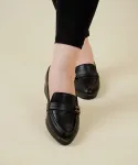 کفش کالج زنانه چرم طبی سوگو کد 23714