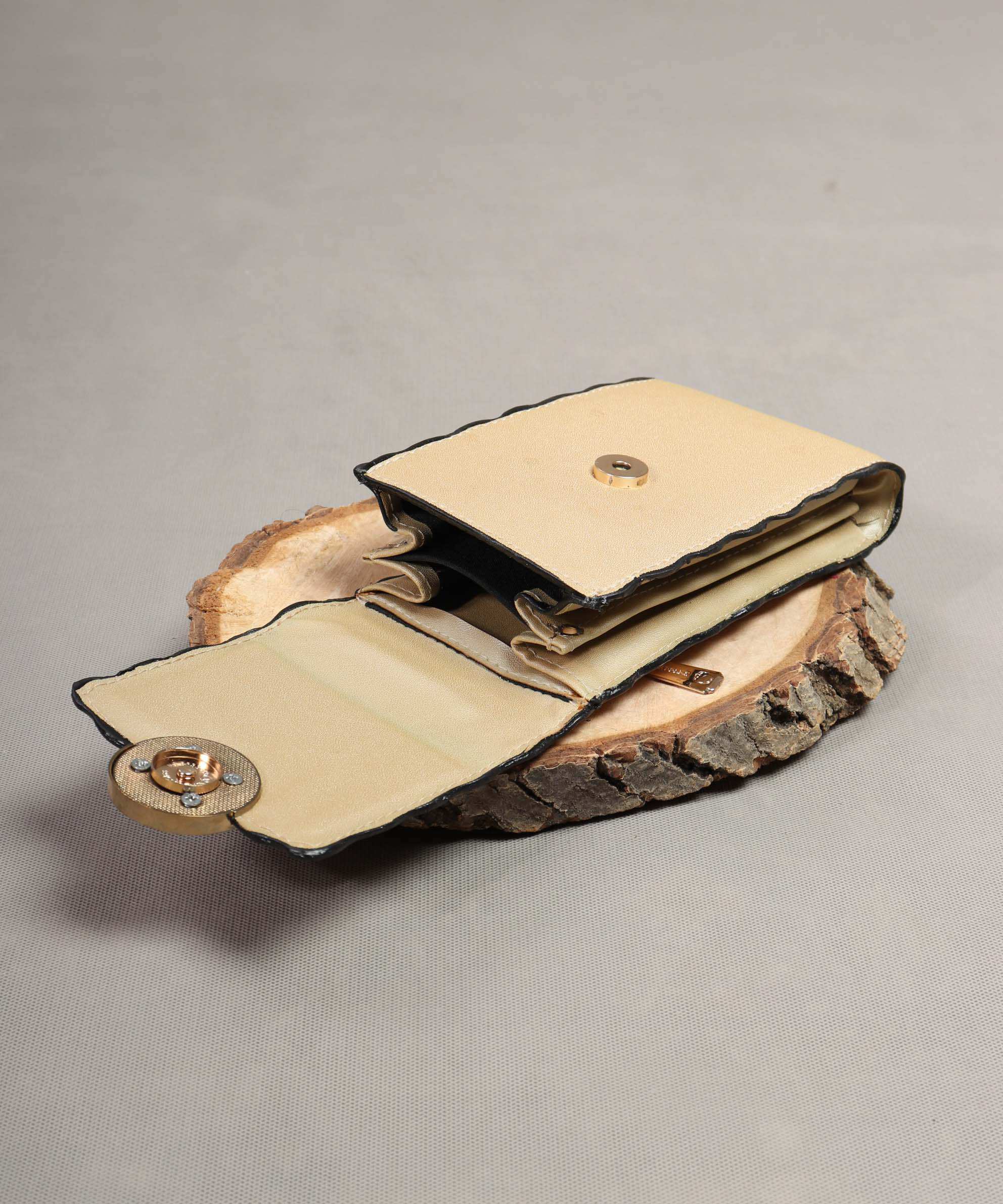 کیف پاسپورتی جلو قفلی کد 1617