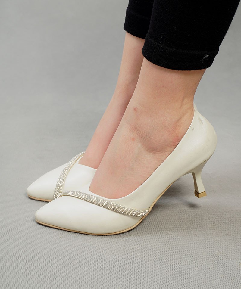 کفش مجلسی نگین دار کد 2276