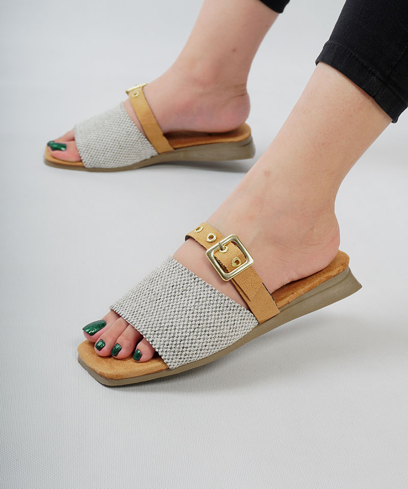 صندل تابستانه کنفی کد 25172