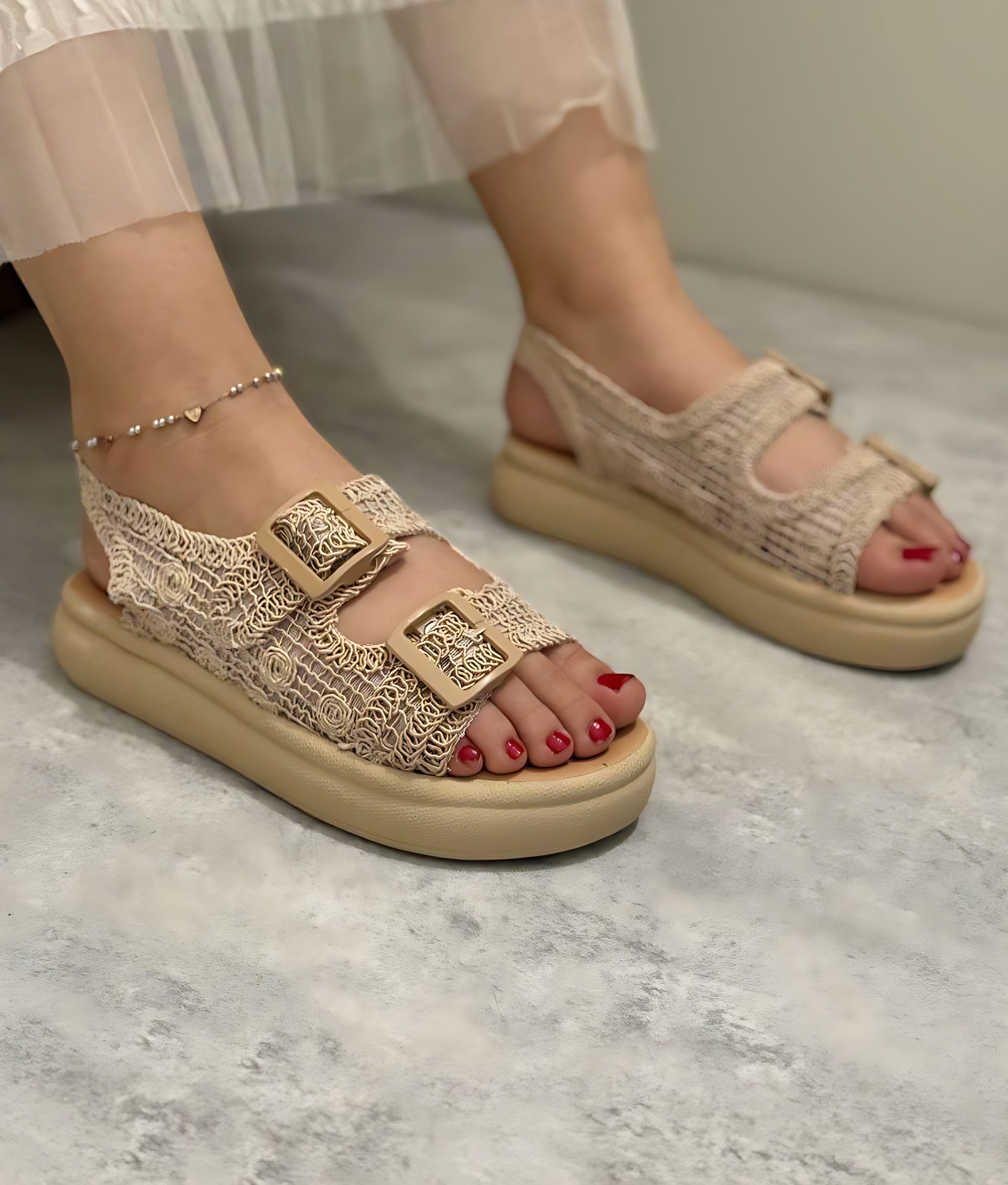 صندل گیپوری سگک دار کد B25173