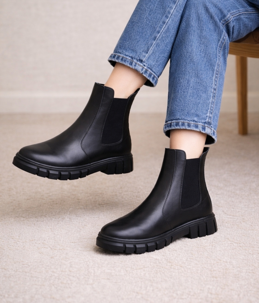 نیم بوت بغل کش کد 2127